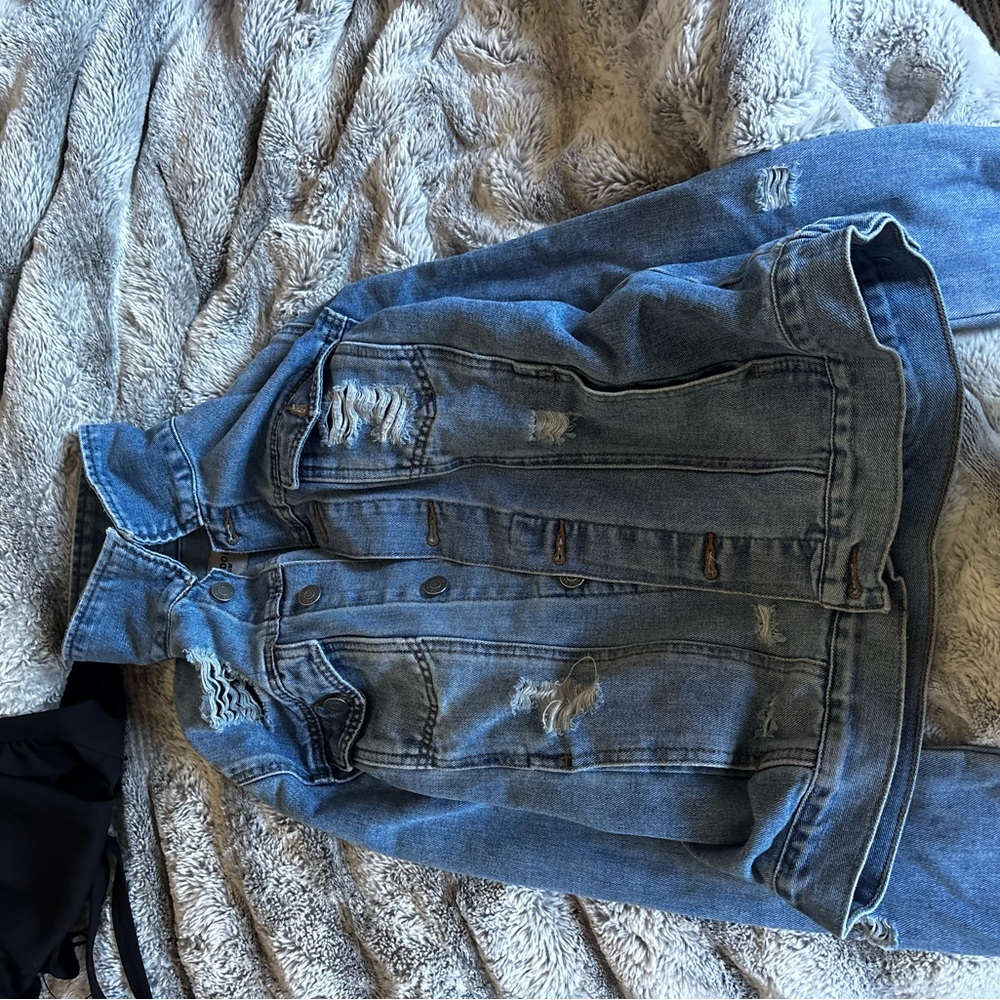 Classic Blue Denim Jean Jacket